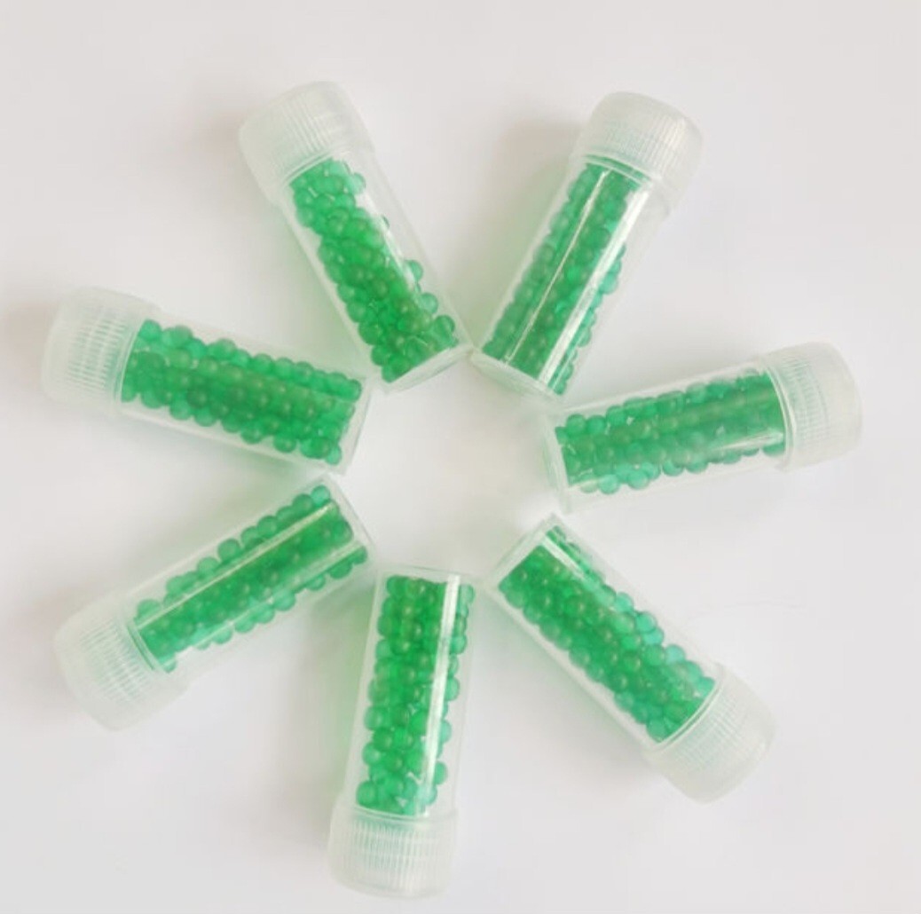 Green Mint Beads Dispenser Refill (7 Packs)