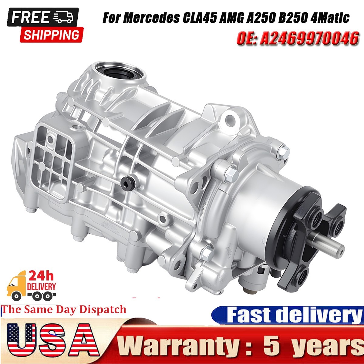 A2463502402 Rear Differential Assembly For Mercedes CLA250 A250 A45 4Matic