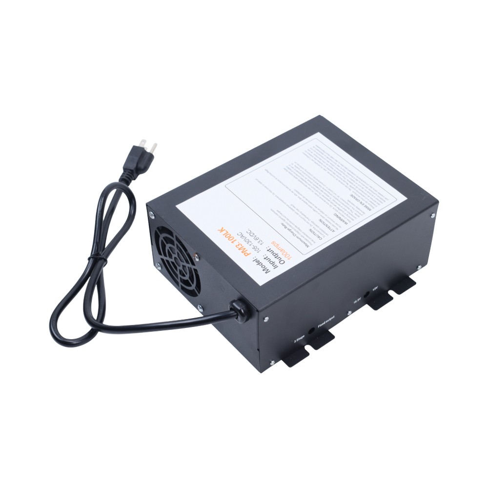 New 100 Amp Power Supply 13V-16V CB Ham Radio PM3-100LK Converter W/ LED light