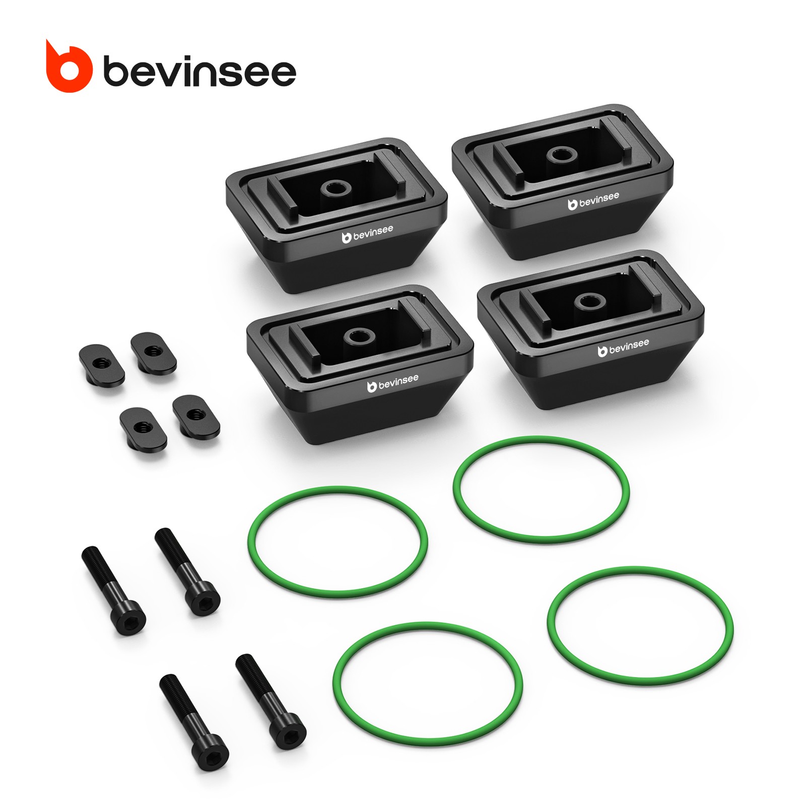 BEVINSEE Jacking Jack Pad Upgrade For BMW E82 E90 F30 135 320 325 328 330 335