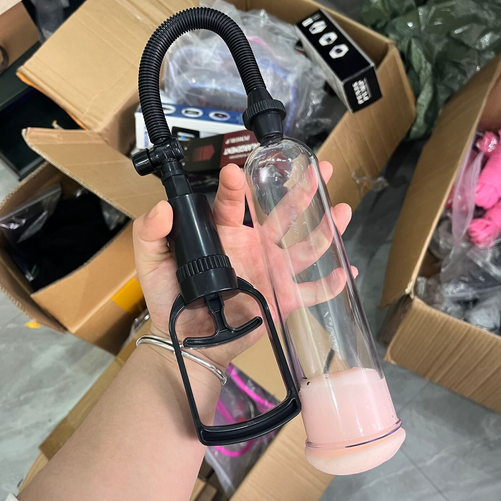 Vacuum Penis Pump for Male ED Enhancement Erectile Enlargement Penis Enlarger BG