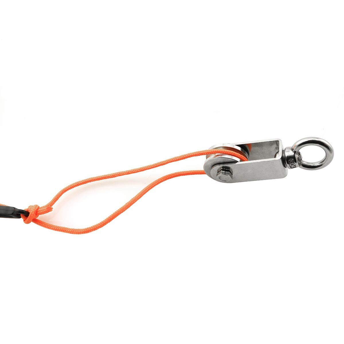 2 Pack-Small Pulley Wheel Pulleys for Rope Cable Pulley Block Pulley Wheel Steel