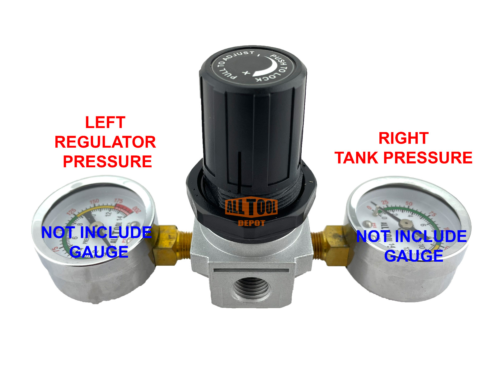 Universal Air Regulator SPECIAL DESIGN for check Tank and Regulator Pressure