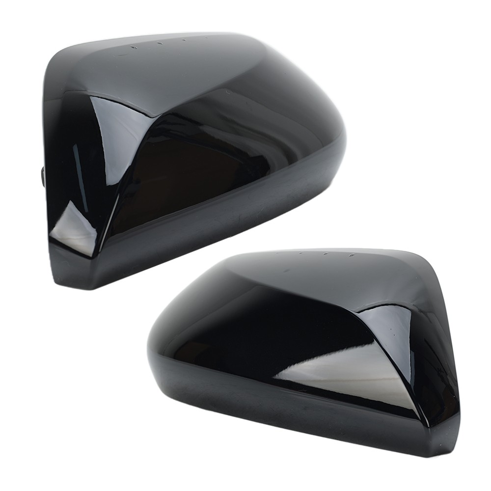 Pair Left&Right Side Mirror Cover Cap for 2018-2024 Toyota Camry Gloss Black