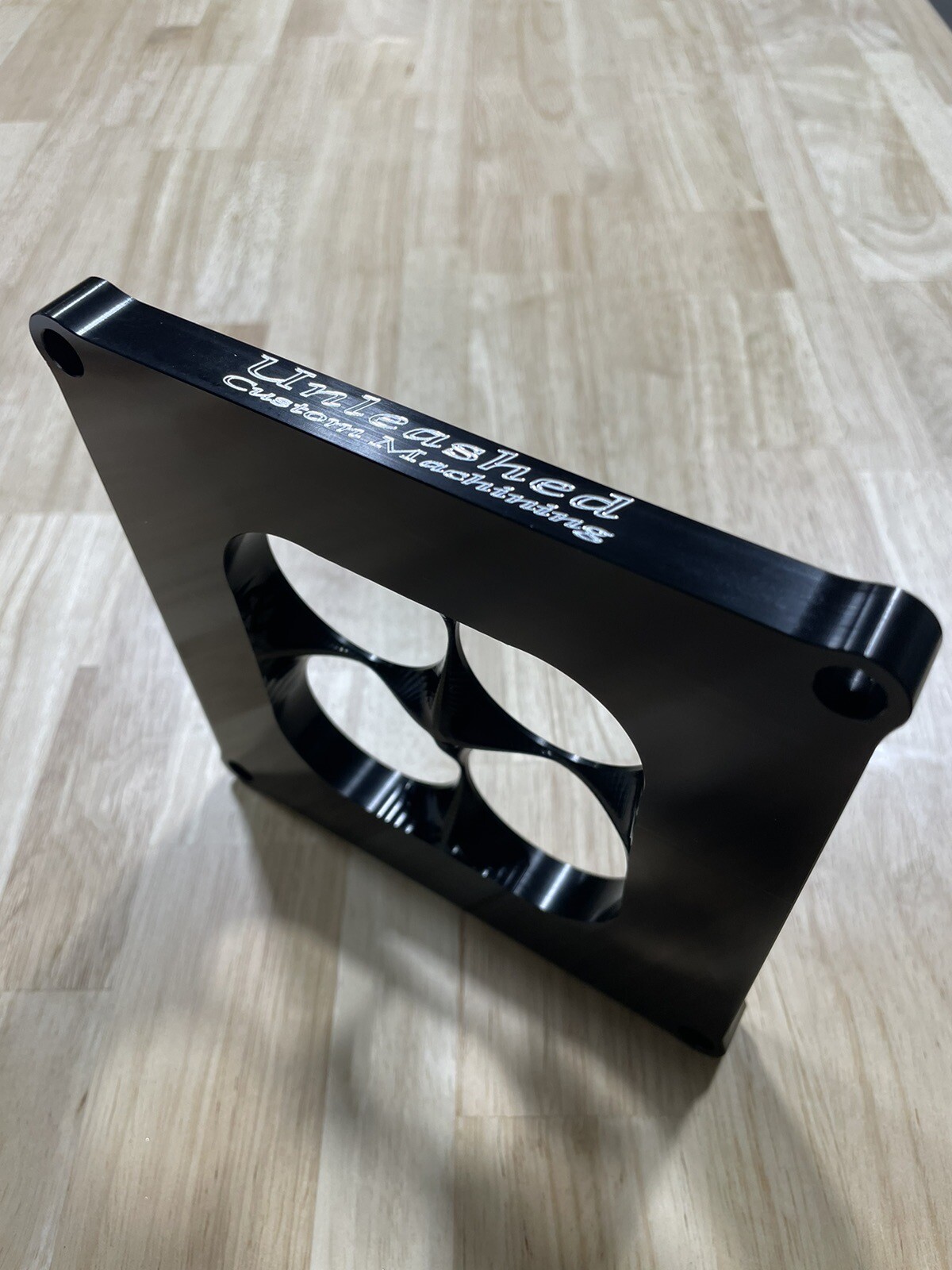 1/2” Blend 4500 Intake to 4150 Carburetor Adaptor Specific For Holley Ultra Xp