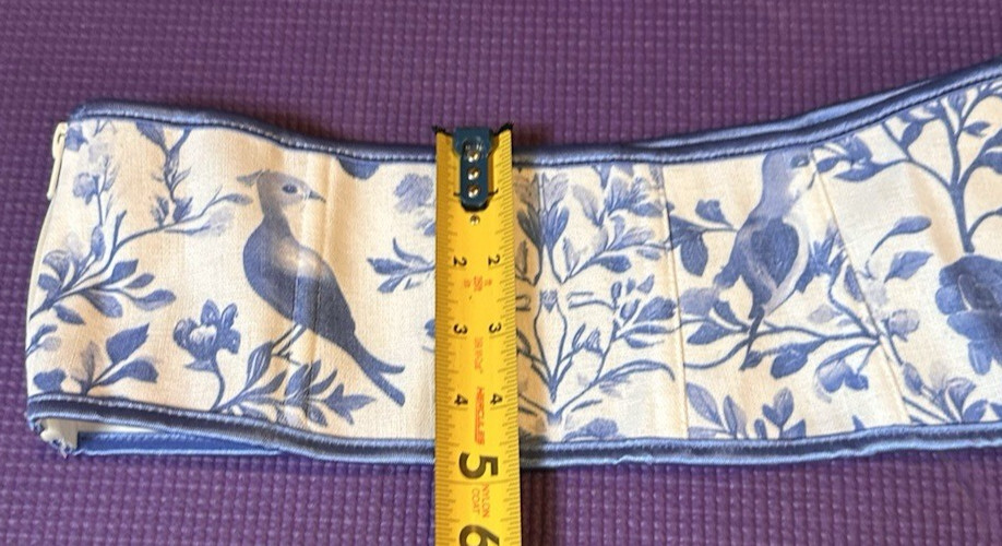 Scarlet Darkness Belt Corset ribbon tie Size 14 Renaissance Cosplay tapestry