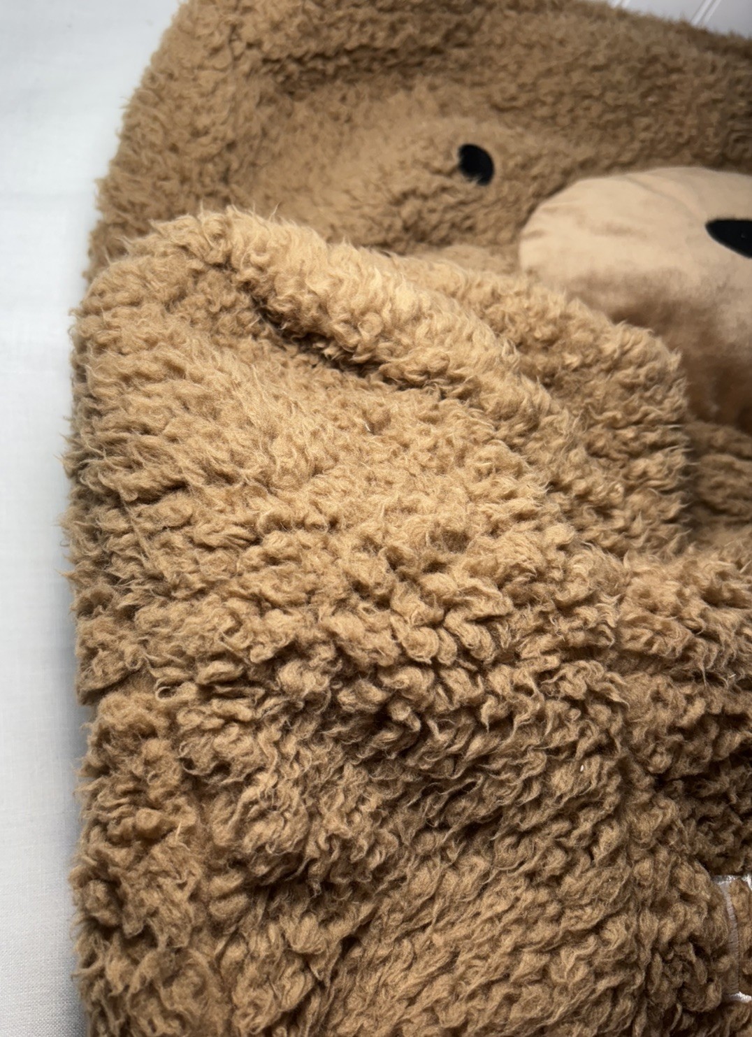 Pottery Barn Kids Anywhere Chair®, Caramel Sherpa Bear Slipcover~ My First ~READ