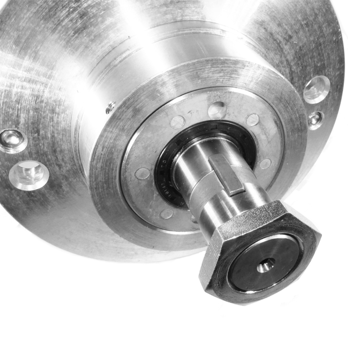 Lower bearing housing assembly with straight shaft fits Biro Saws 33, 3334, 3...