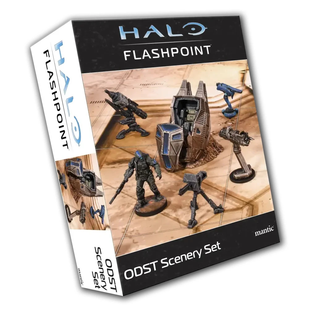 ODST Scenery Set Halo Flashpoint PRESALE April 2026 NIB Mantic