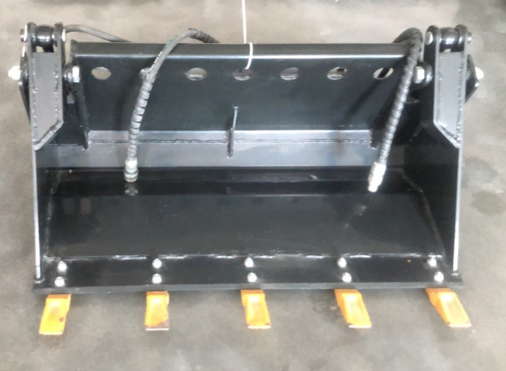 Agrotk Mini Skid Steer 4-in-1 Bucket Mount Loader Attachment Heavy Equipment