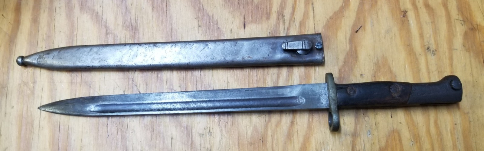 Bayonet VZ24 WW2 98K CZECH w/ Scabbard