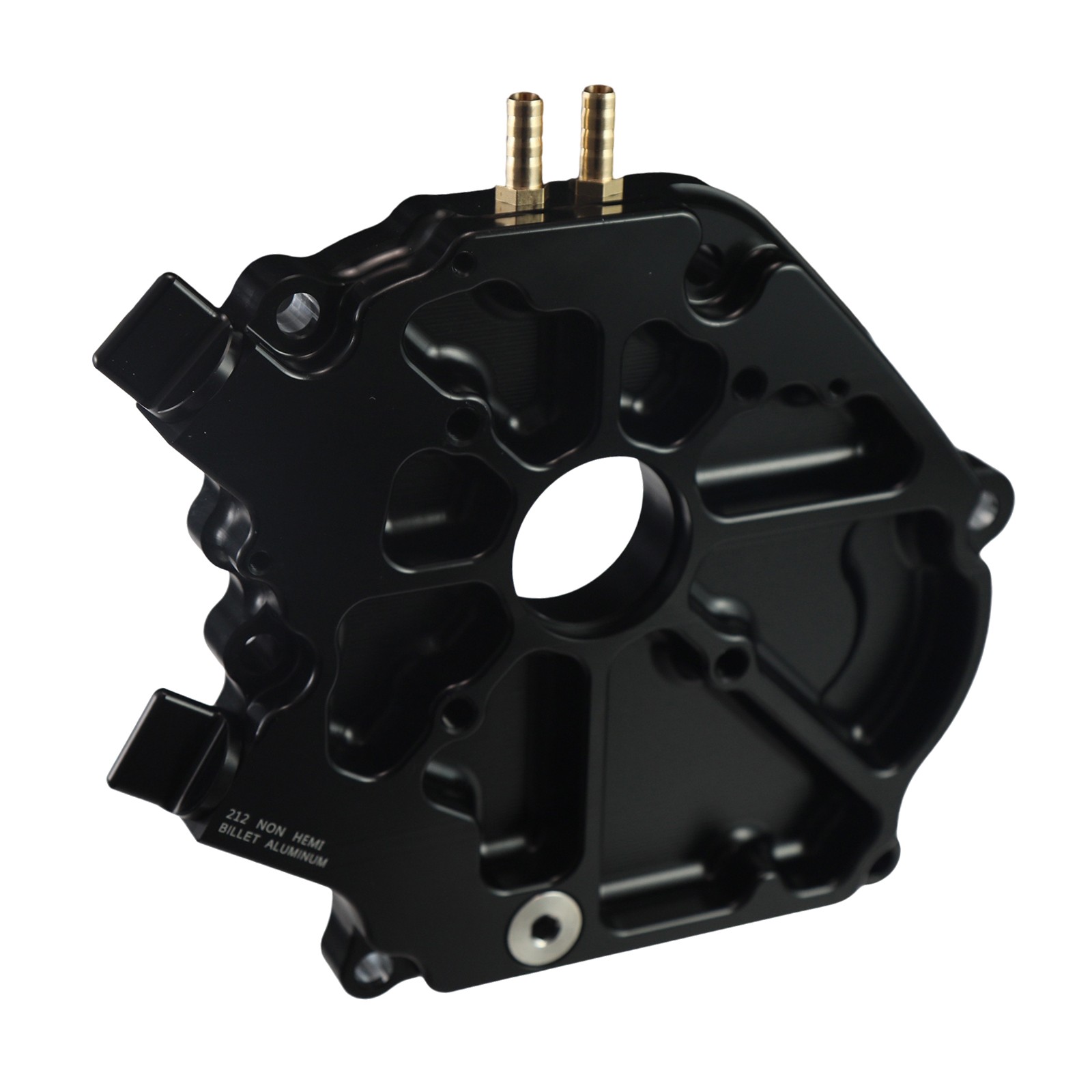 Black Dual Bearing Billet Side Cover - Upgrade For Predator 212cc Non Hemi