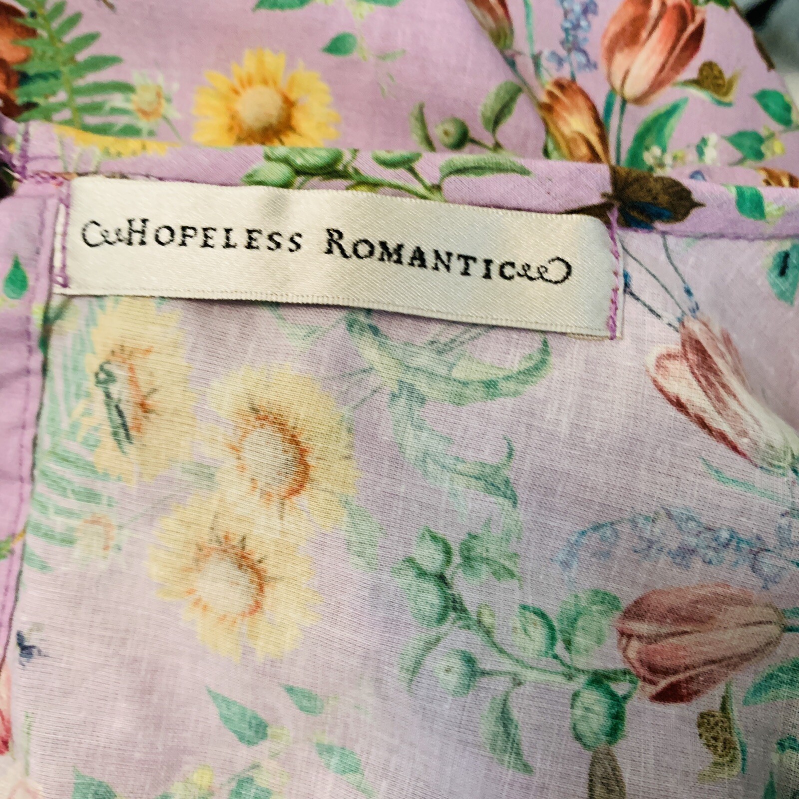 NEW Hopeless Romantic Nightgown XL / XXL 1x 2x roomy Cotton Ruffles Sleep dress