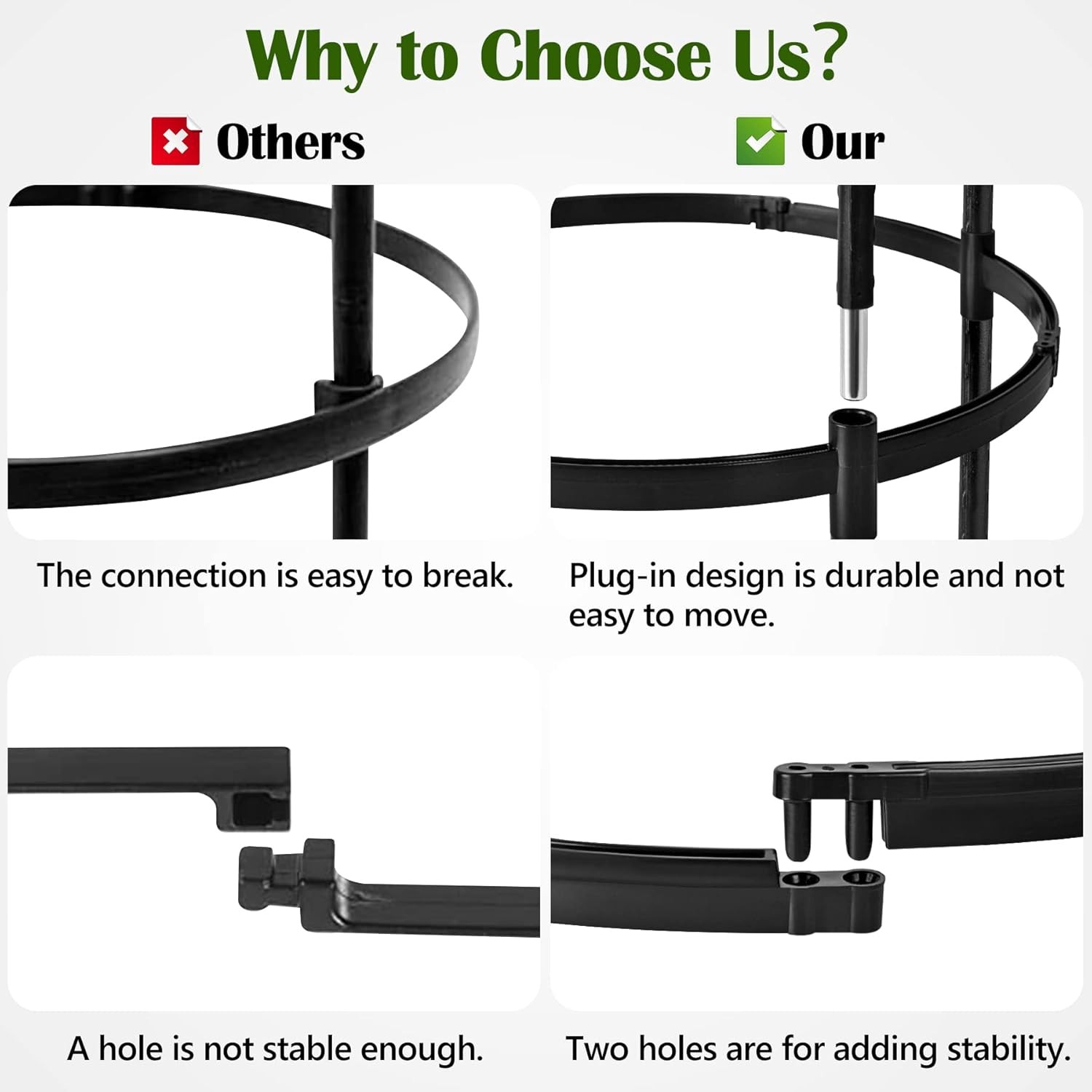 12"Wx69"H Metal Garden Obelisk Trellis Plant Support for Potted Climbing Flowers