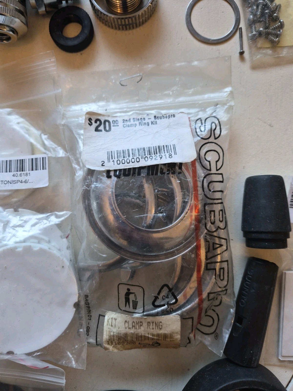 Huge Lot of Scuba Diving Equipment - Mares, Oceanic, Atomic, Apollo & More! Read