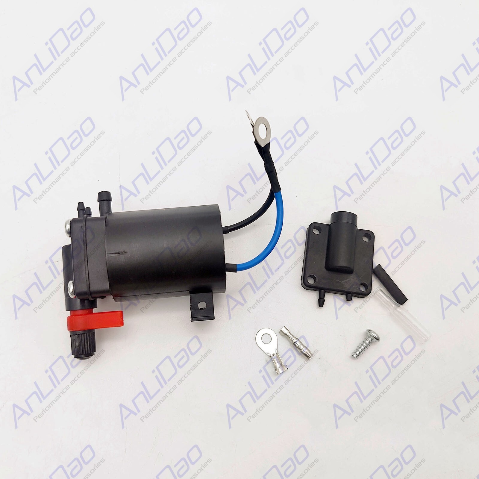 For Johnson Evinrude New Fuel Primer Choke Solenoid One Nipple 5007356 397909