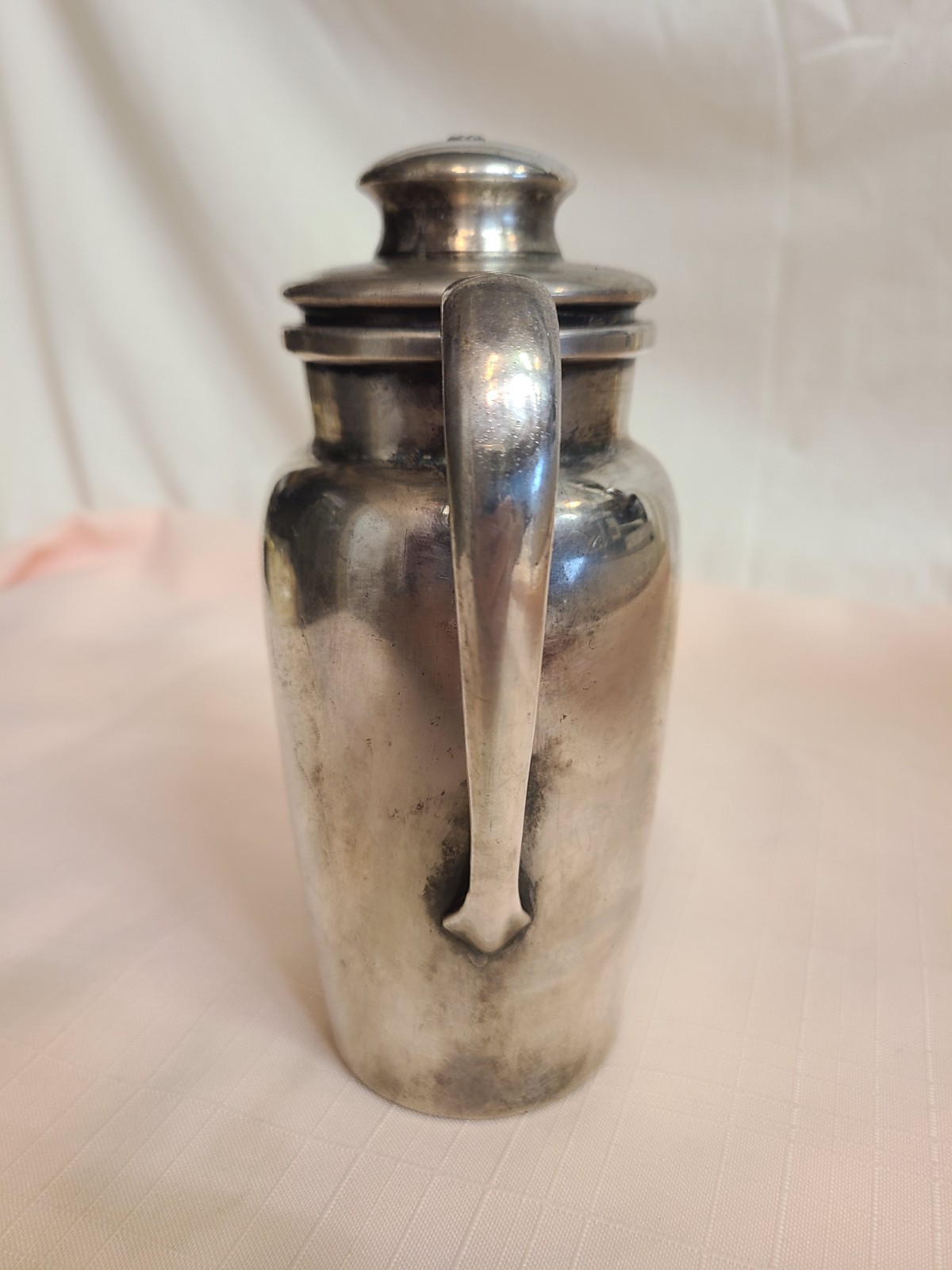 Art Deco Friedman Silver Co. 500 small Cocktail Shaker – Classic Barware 7 in.