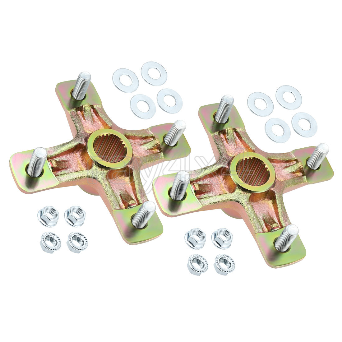 Pair Rear Axle Wheel Hub For Yamaha Raptor 250 350 660 700 1PE-F53K0-00-00