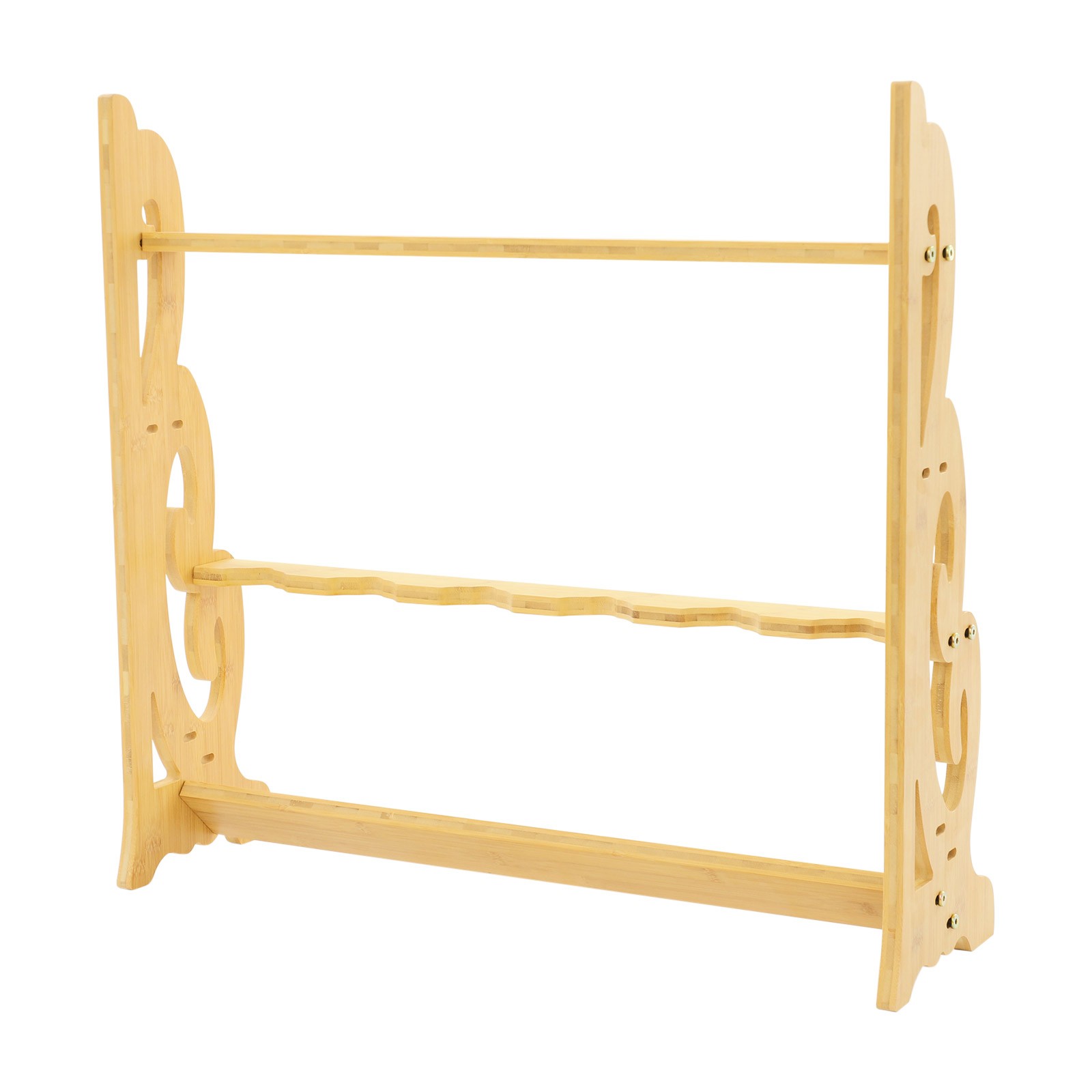 Sword Display Stand, Adjustable Large Sword Holder, 6 Hole Vertical Sword Rack