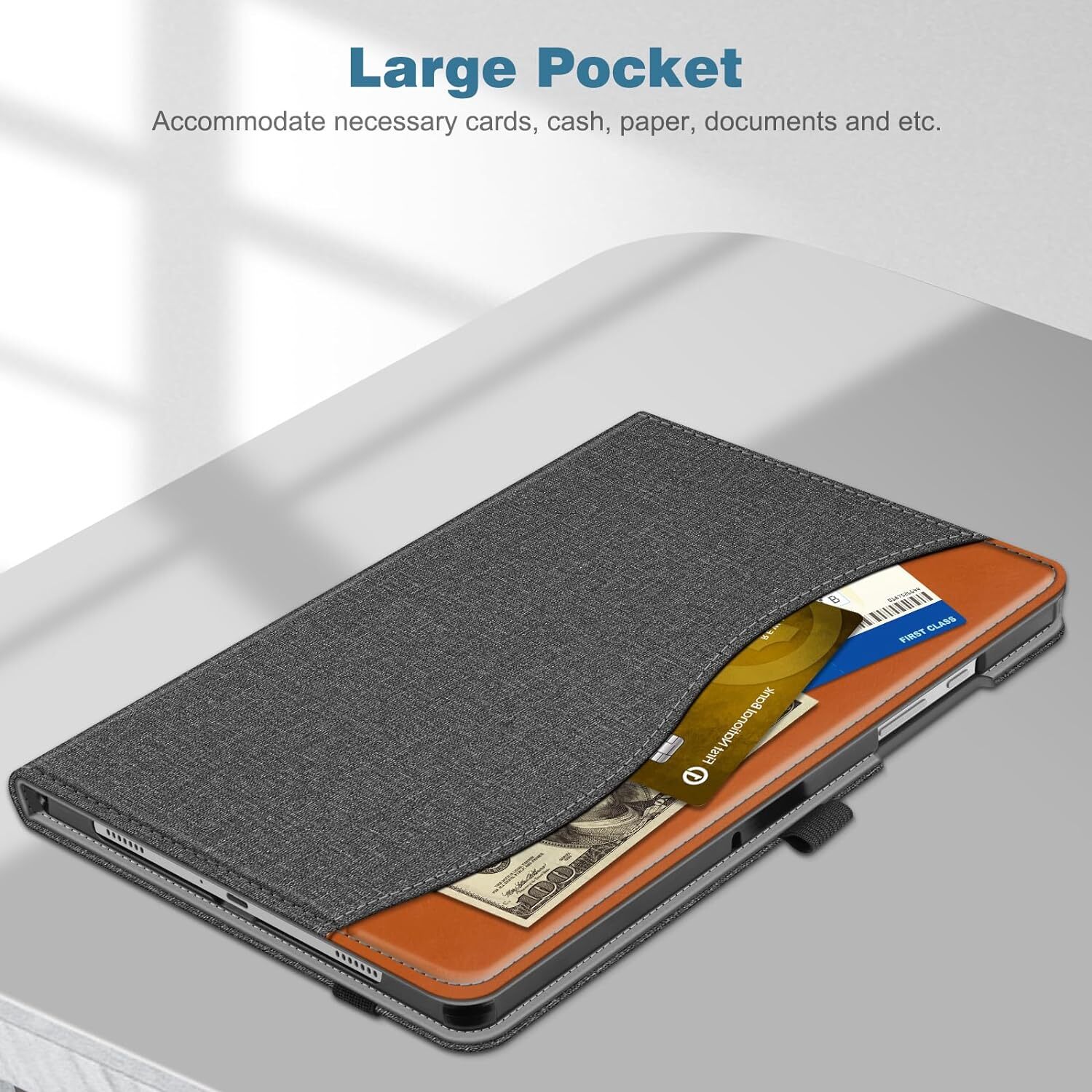 For Samsung Galaxy Tab A9 Plus/A9+ 5G 11 Inch 2023 Case Multi-Angle View Cover