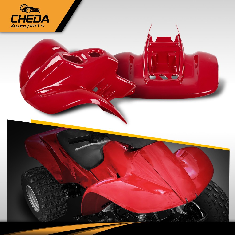 Fit For 1993-2005 Honda Sportrax 90 TRX90 Front And Rear Fenders Set ABS Plastic