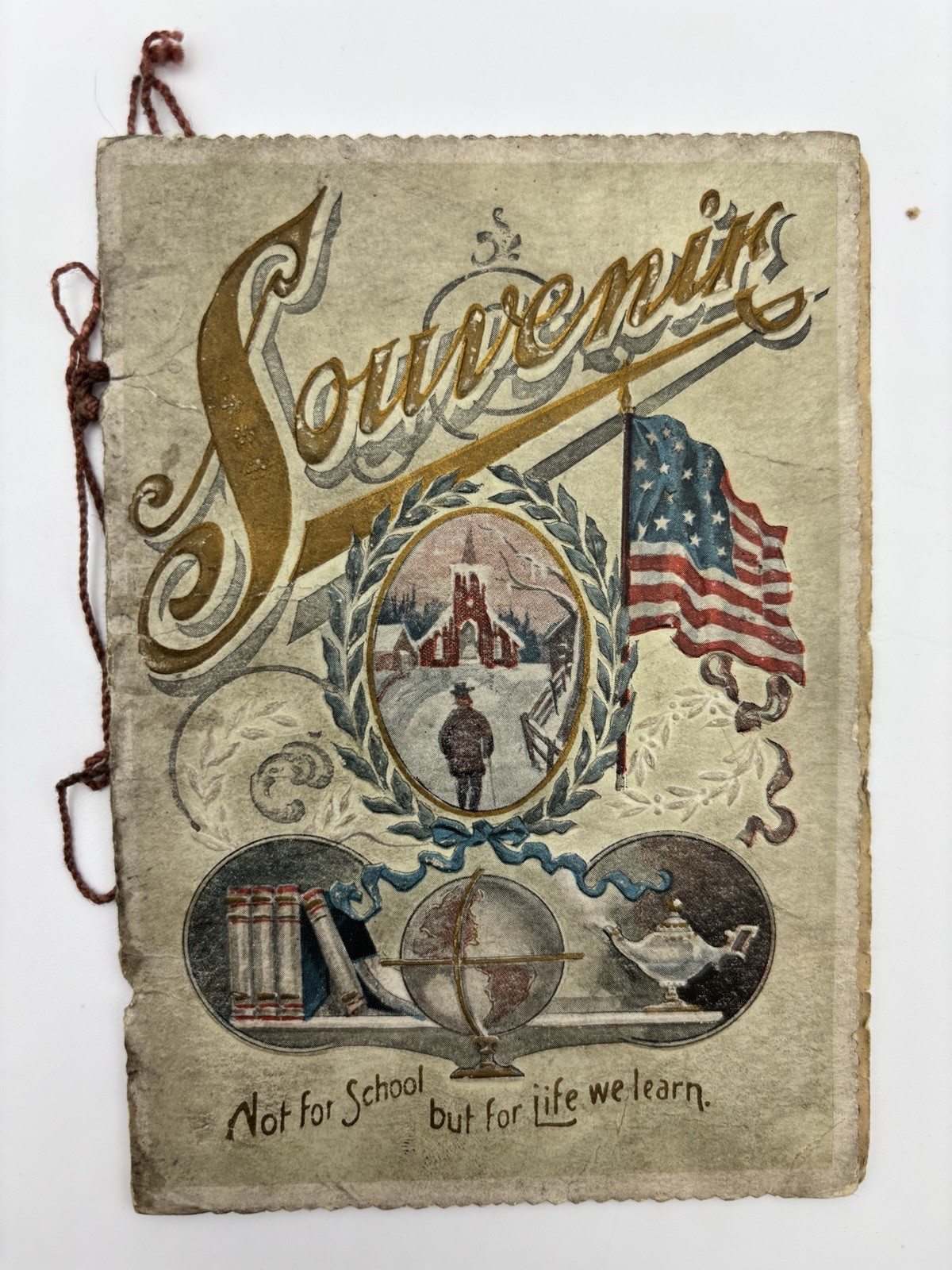 Antique 1905 1907 1908 School Souvenir Booklets Ohio Photos Student Names Lot