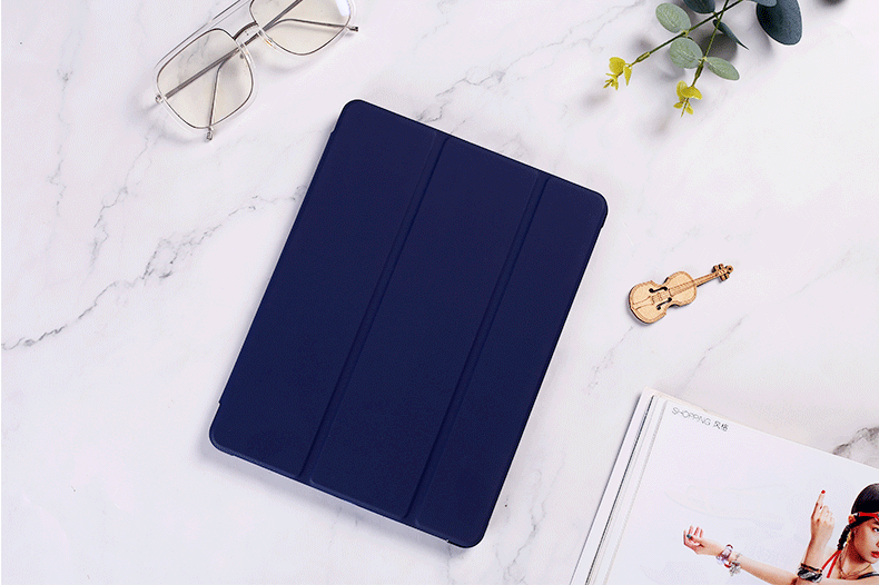 Leather Stand Cover Case For iPad 9.7" 6th 5th Air1 2 Mini 4 5 6 8.3" Pen Holder