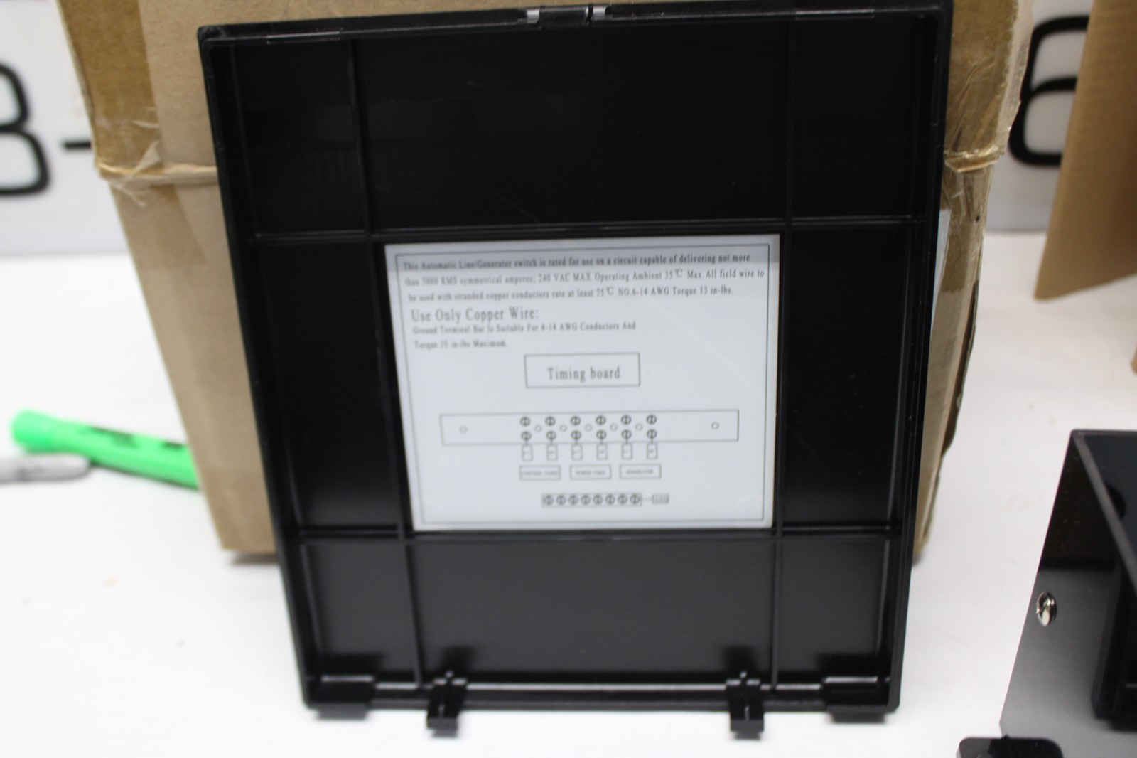 NEW Powermax PMTS-30 Automatic Transfer Switch 30 Amp RV Generator to Shoreline