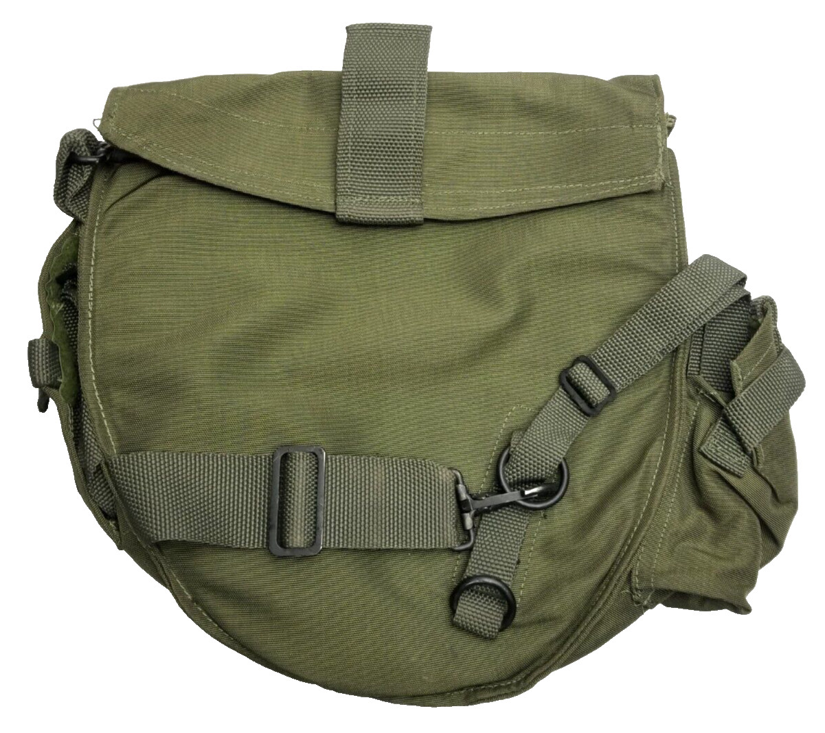 USGI MILITARY M40 SERIES GAS MASK BAG OD GREEN CARRIER ARMY PACK HAVERSACK EXC
