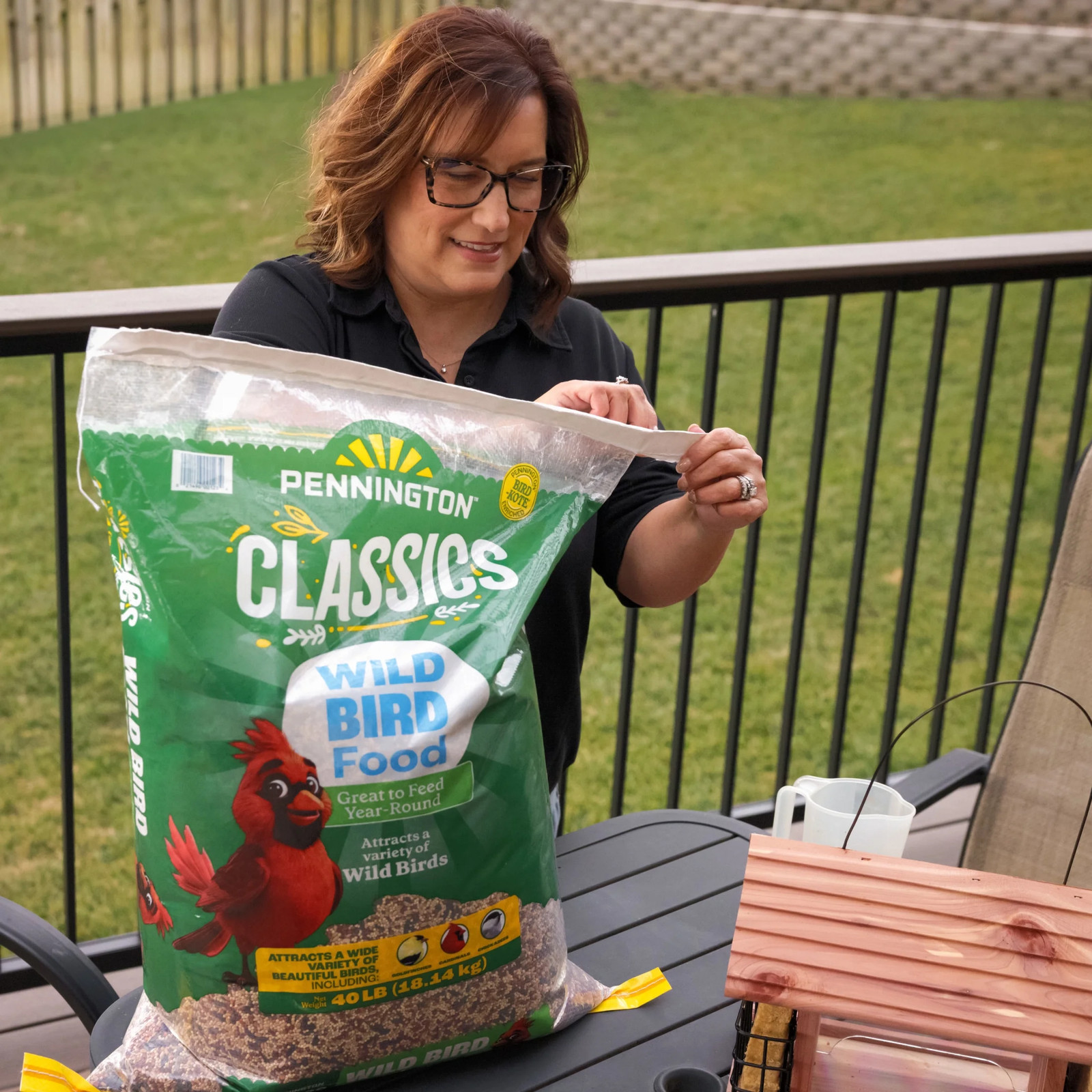 Classic Wild Bird Feed and Seed, 40 Lb. Bag, 1 Pack