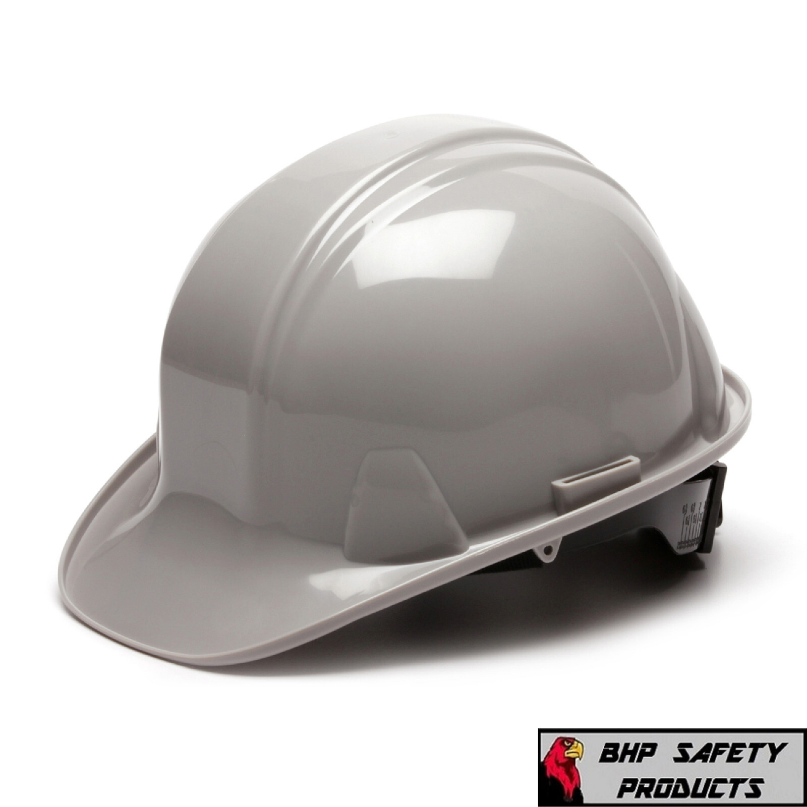 PYRAMEX CAP STYLE SAFETY HARD HAT 4-POINT RATCHET SUSPENSION CONSTRUCTION WORK