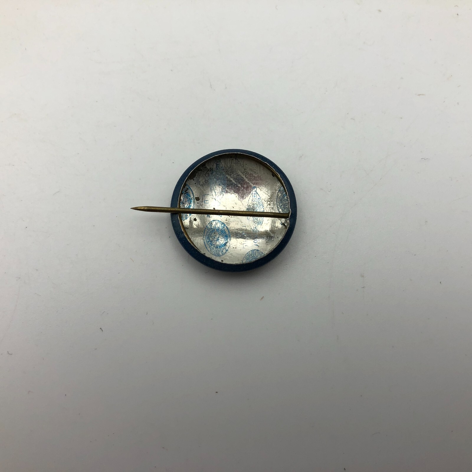 Vintage God Bless America Pinback Button Pin Patriotic Torch