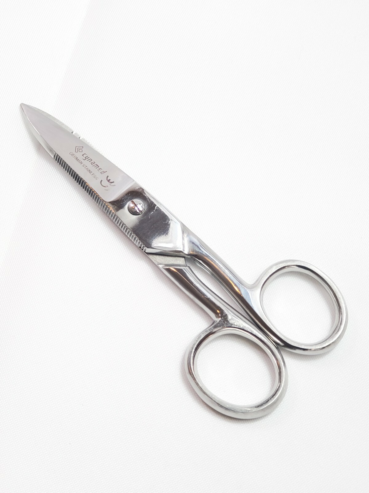 Multi-Purpose Electrician Red Scissors 5.25" Cutting Stripping Wires Instruments