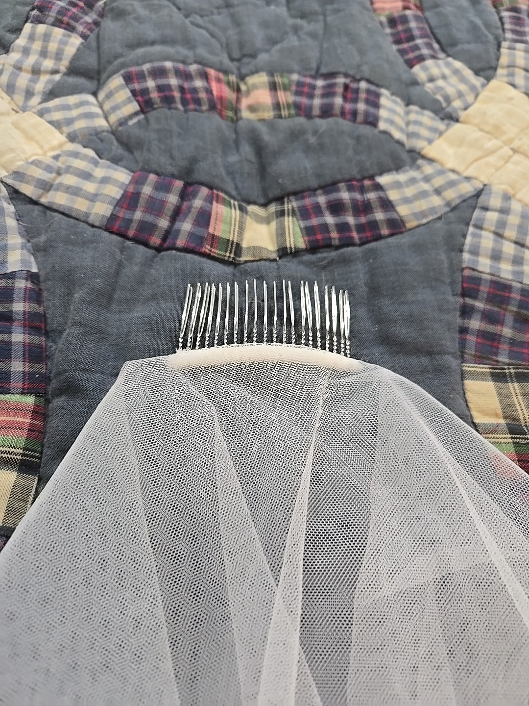 BHLDN Society James Stephanie Ruffled Veil