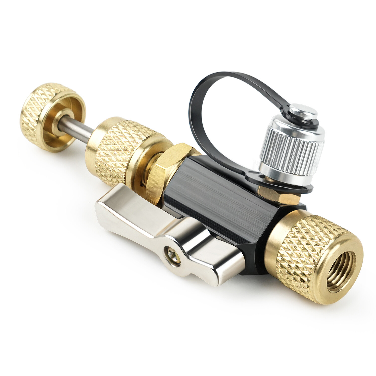 Mega Flow Vacuum Rated Valve Core Removal Tool – 1/4" System Connection