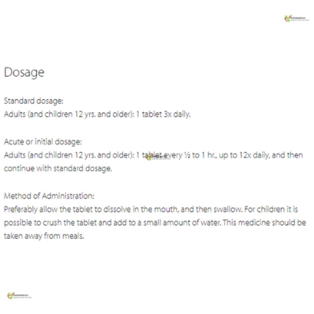 Vertigoheel HEEL 50 tab vertigo , dizziness , tinnitus , motion 1/3/5/10 PACK