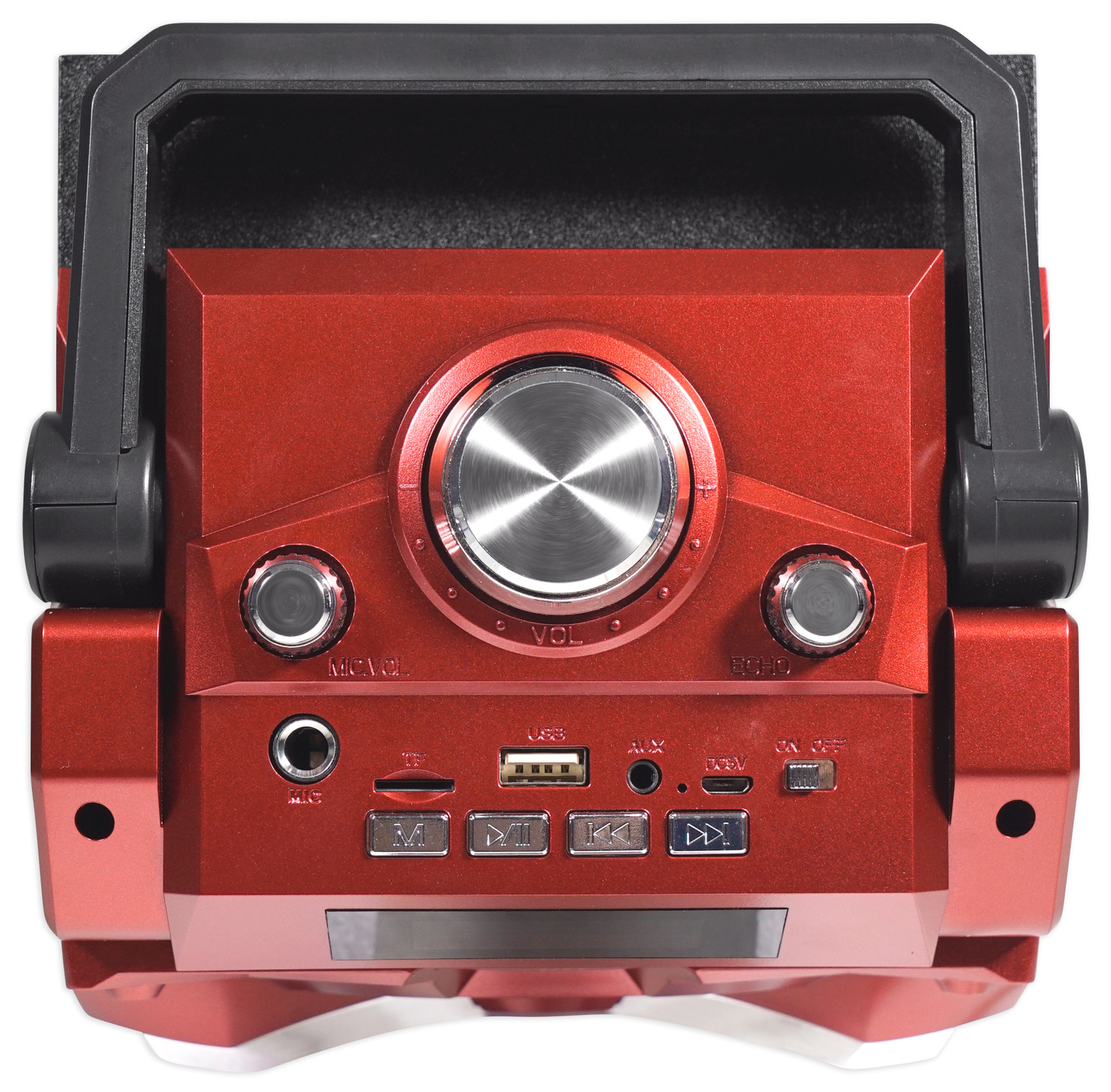 NYC Acoustics X-Tower Bluetooth Karaoke Machine System w/LED's+Microphone+Remote