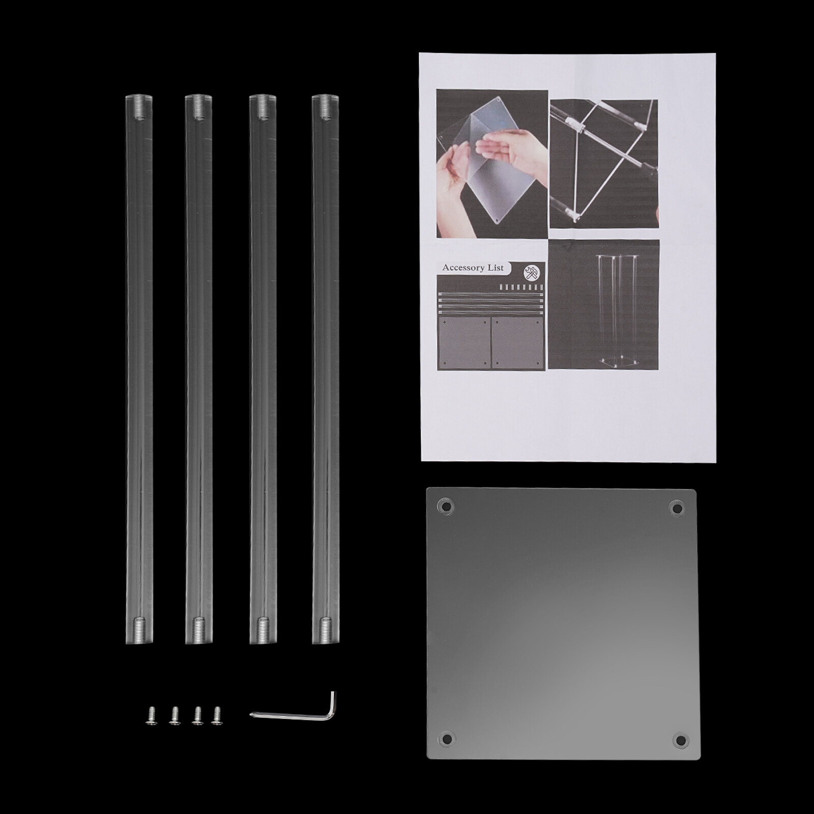 10* Acrylic Flower Rack For Wedding Bridal Party Decoration Prom Flower Stand