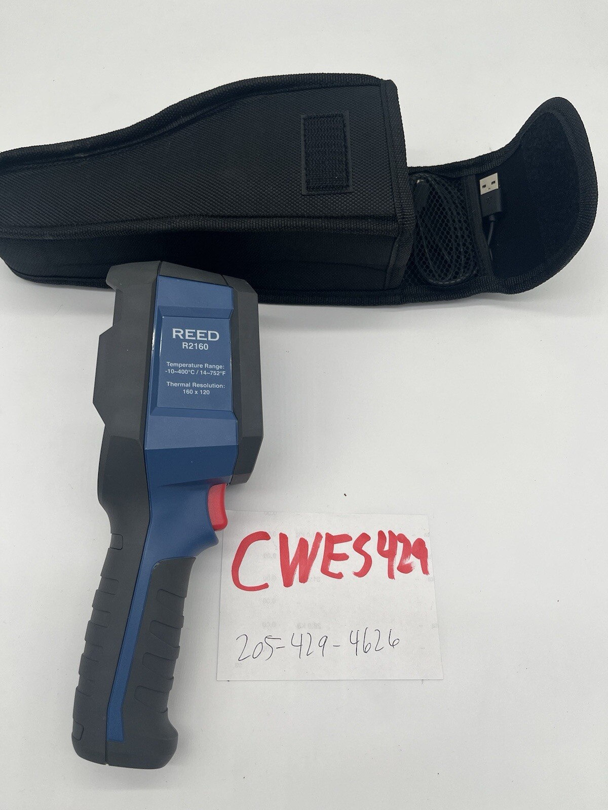 REED Instruments R2160 Thermal Imaging Camera, 160 x 120