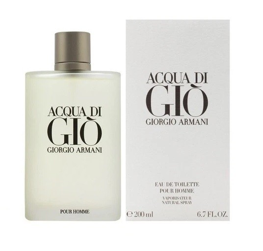 ACQUA DI GIO BY GIORGIO ARMANI 6.7 OZ Eau De Toilette Spray New & Sealed