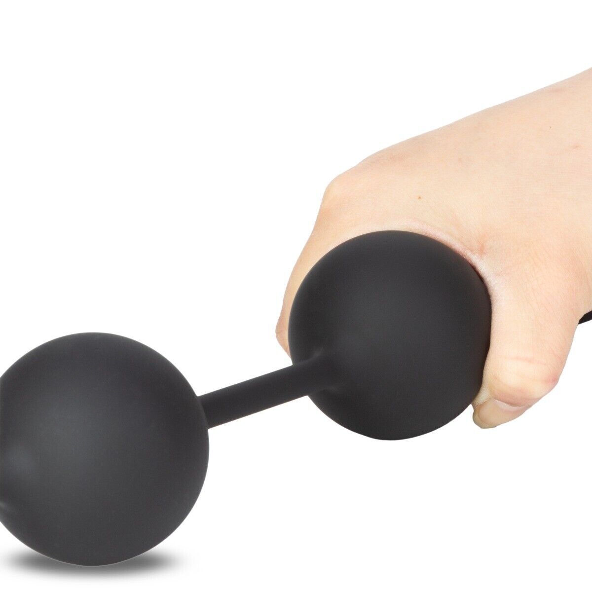 Silicone 2.35" Super Big Huge Extra Large XL Anal Beads Butt Plug Pull Ring