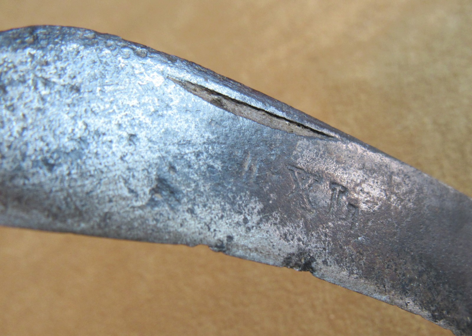 Civil War Soldier's Hawkbill Folding Pocket Knife Geo. Wostenholm 1860s