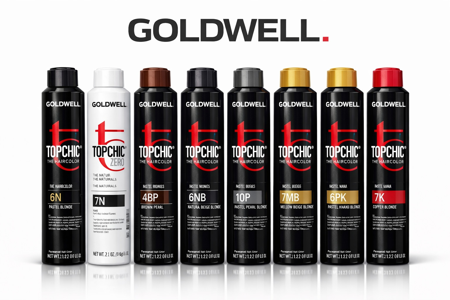 Goldwell Topchic Hair Color Professional Salon dye 8.6 fl.oz Choose Your Shade
