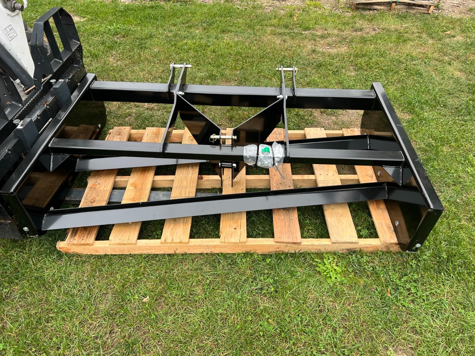 NEW 6ft Land Plane FREE SHIPPING Tractor 3PT Attachment (Heavy Duty Made In USA)