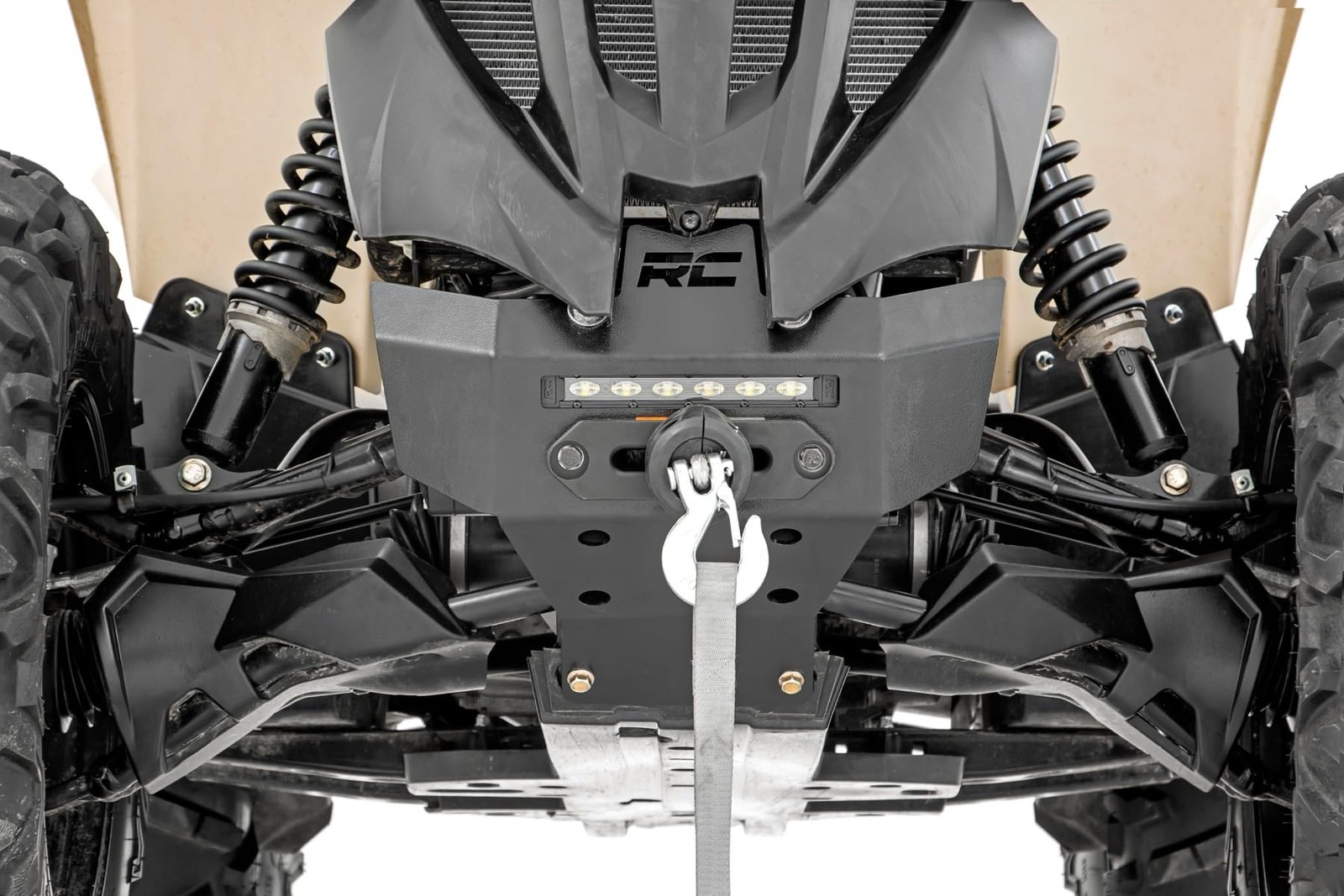 rough Country Winch Bumper w/RS4500S Winch for 12-22 Can-Am Renegade - 97070