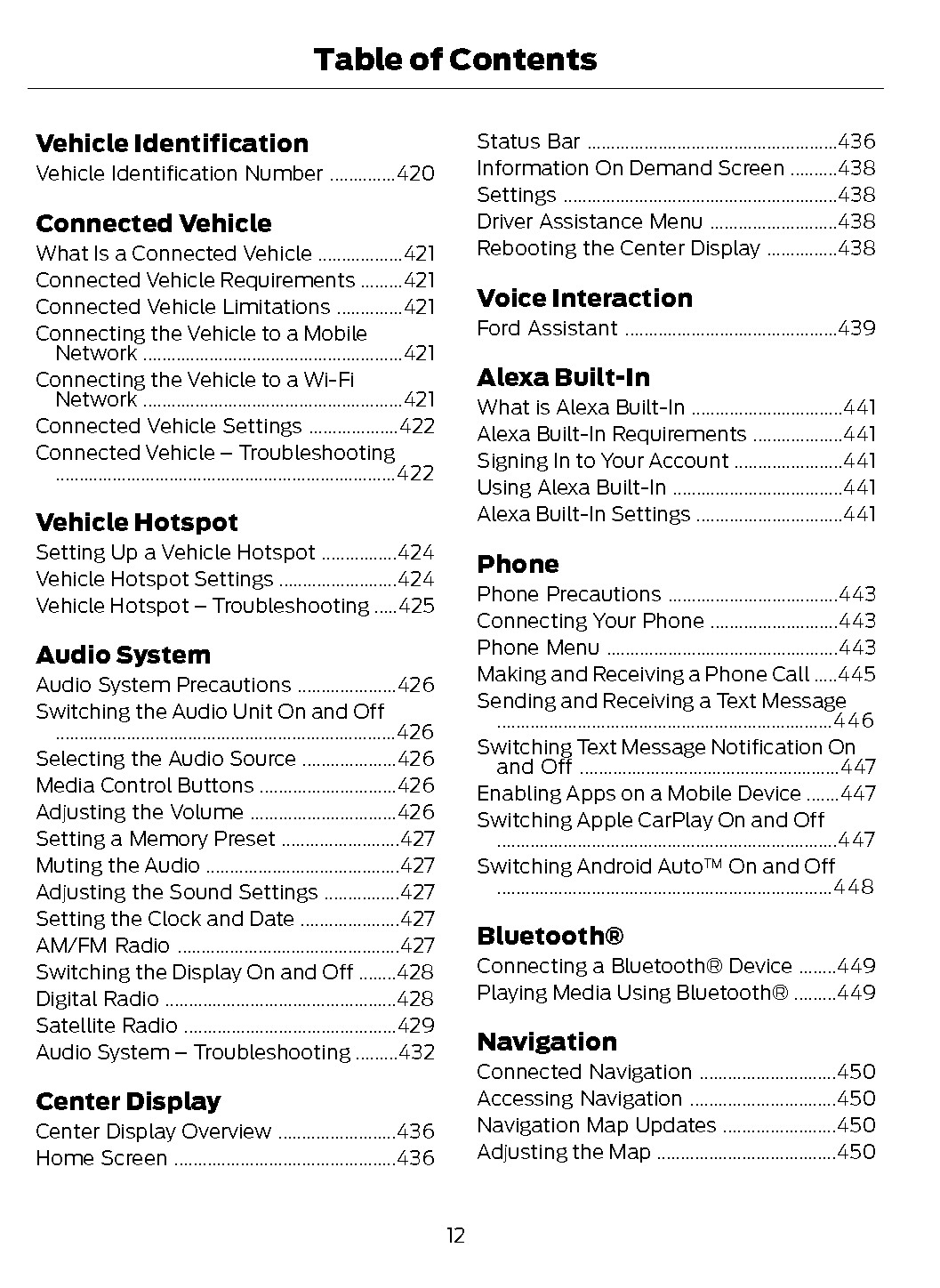 2026 Ford Maverick Owners Manual User Guide - FULL COLOR PRINTED