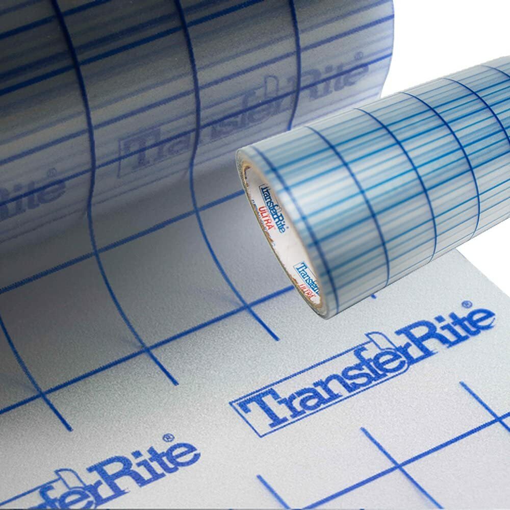 TransferRite 1310G Application Transfer Tape Ultra Clear GRID MEDIUM TACK 100YD