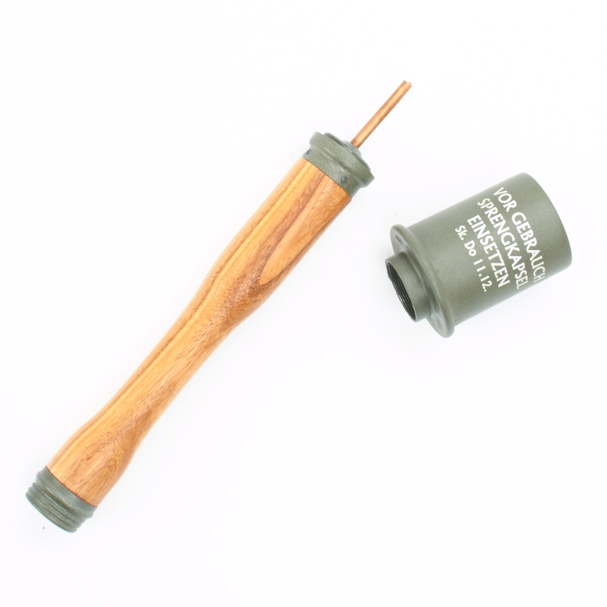 German WWII Reproduction Inert M24 Stick Grenade - Novelty Decoration Toy