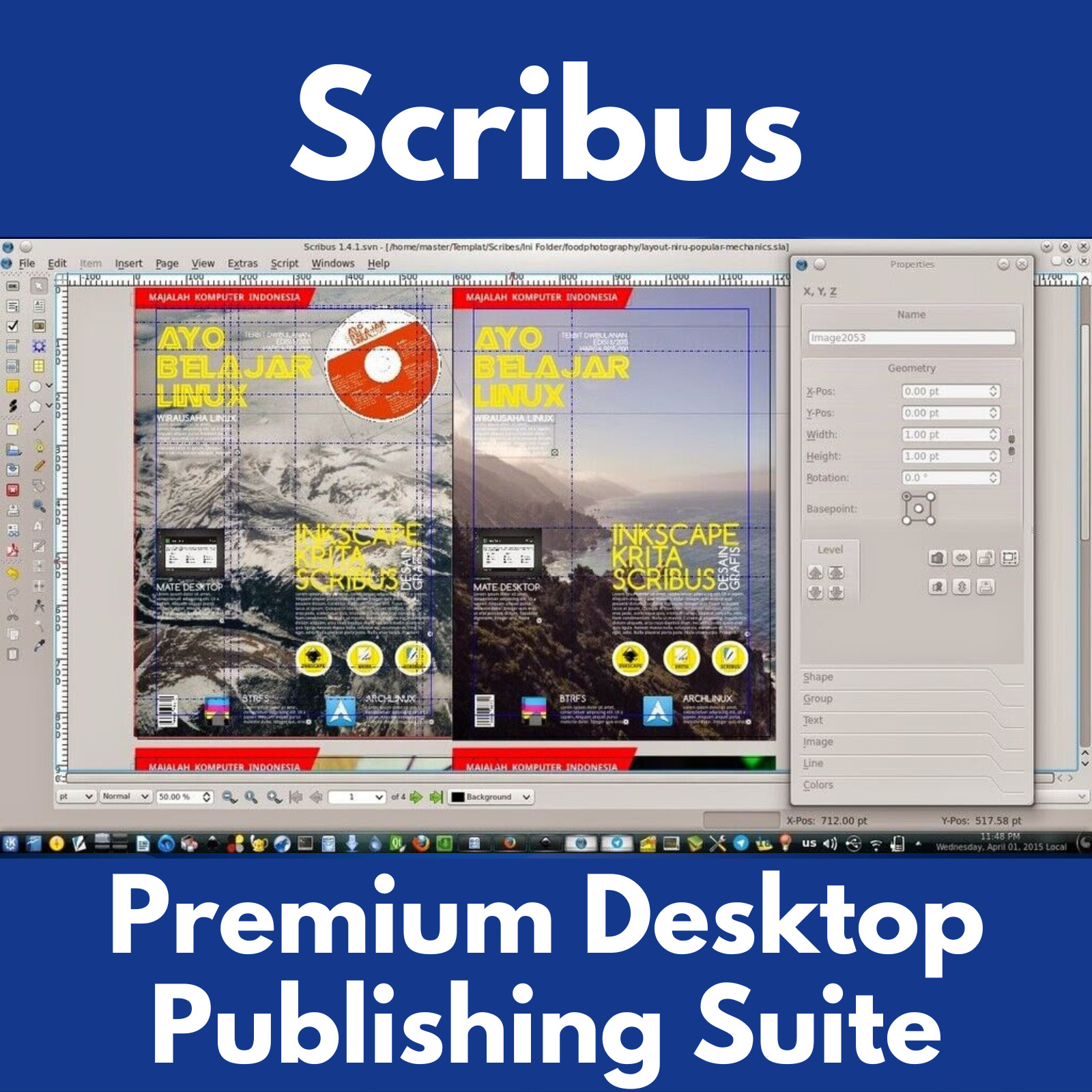 Desktop Publishing Pro 2023 | Publishing Print Design Software Program DVD