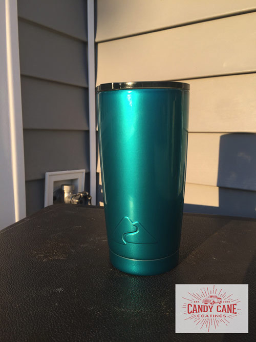 Candy Teal Powder Coat Powder Coating Paint - New 1LB!